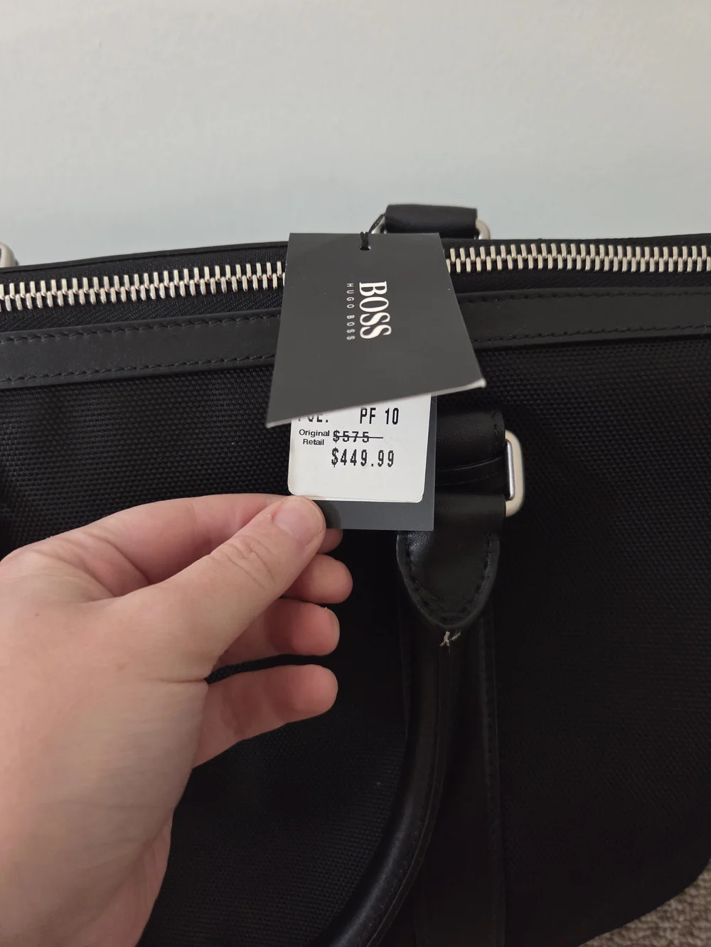 HUGO BOSS Black Men’s Weekender Bag
